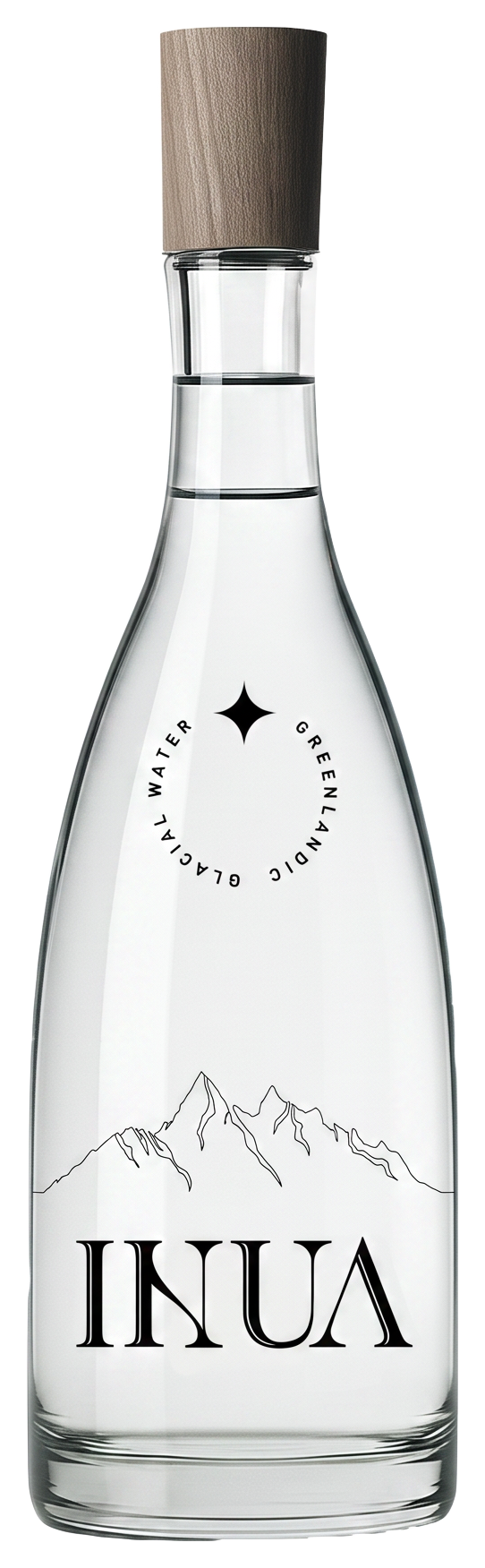 INUA Greenland glacial water bottle
